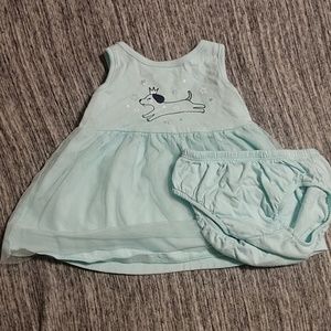 Cute princess puppy infant dress